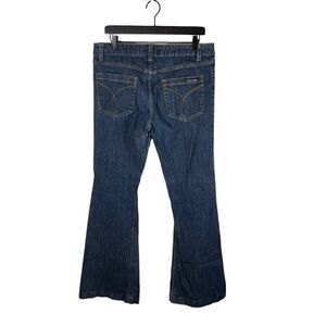 Women’s Calvin Klein Boot Cut Dark Wash Denim Jeans Black Label